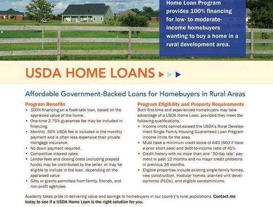 Kentucky Rural Housing Mortgage Loans