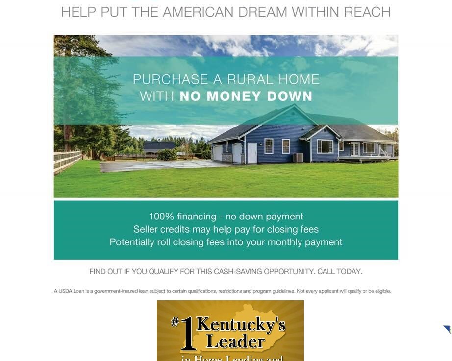 Kentucky Eligible Area Maps forKentucky USDA Rural Development Housing&nbsp;Programs
