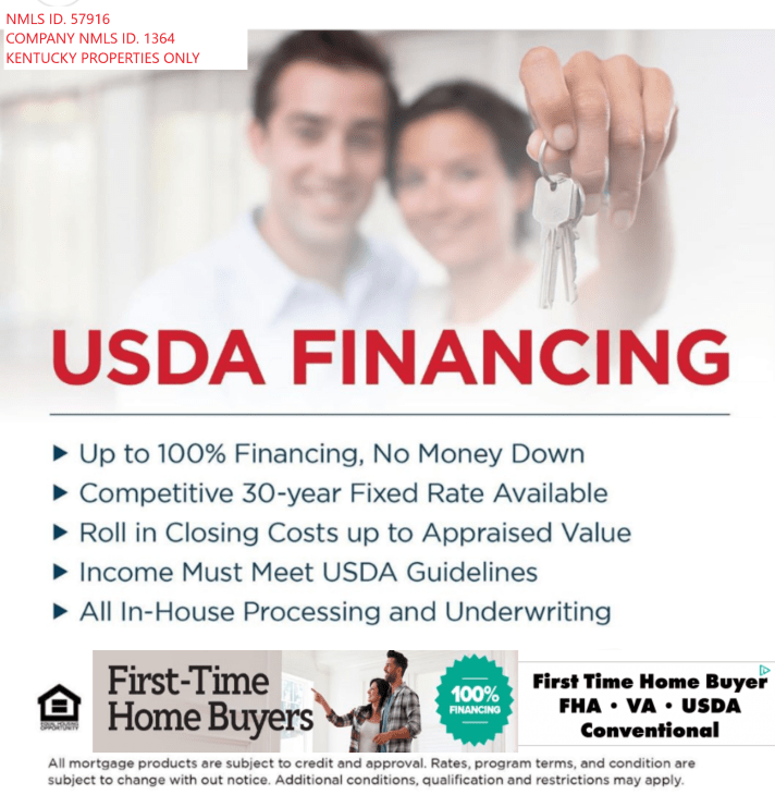 Kentucky Rural Housing USDA loan program