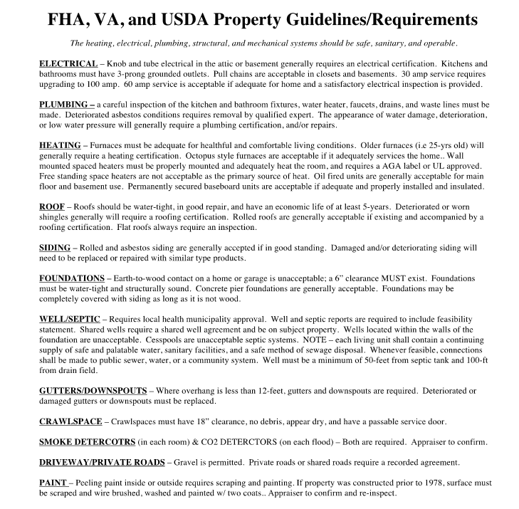 Kentucky Appraisal for FHA, VA, USDA and Fannie Mae Home&nbsp;Loans