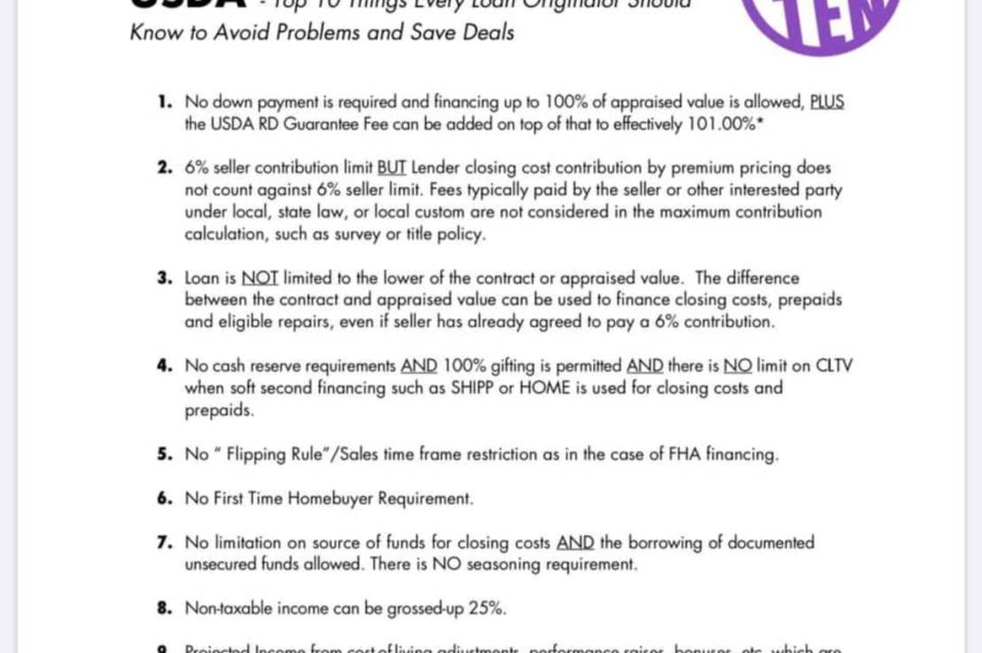 Kentucky USDA Mortgage Qualifying Guidelines for&nbsp;2023