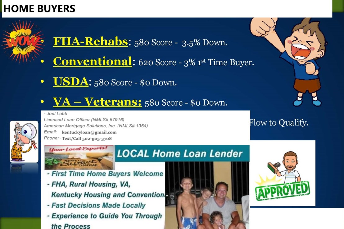 4 Things to Know about buying a house and getting a Kentucky Mortgage Loan&nbsp;approval