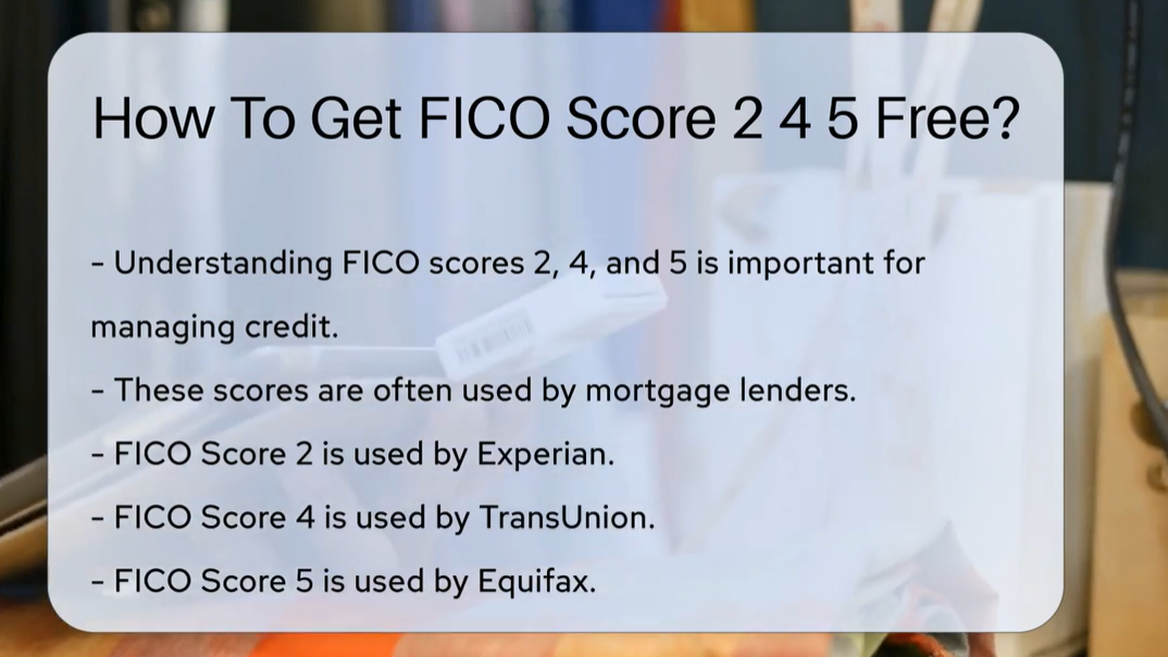 how to get a free credit score for a mortgage loan approval?