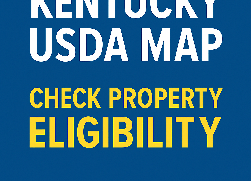 USDA Kentucky RHS Check Property Eligibility&nbsp;Map