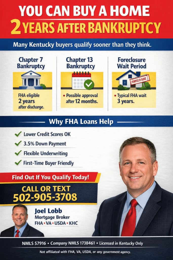 Buying a Home in Kentucky After  Bankruptcy